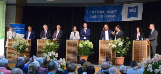 NWZ-Forum zur Bundestagswahl am 24.7.2017
