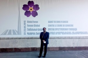 Auf Einladung Armeniens waren ReligionsvertreterInnen, NGOs und Politikerinnen - darunter auch ich - zur einer Konferenz in Jerewan im April 2015 eingeladen.